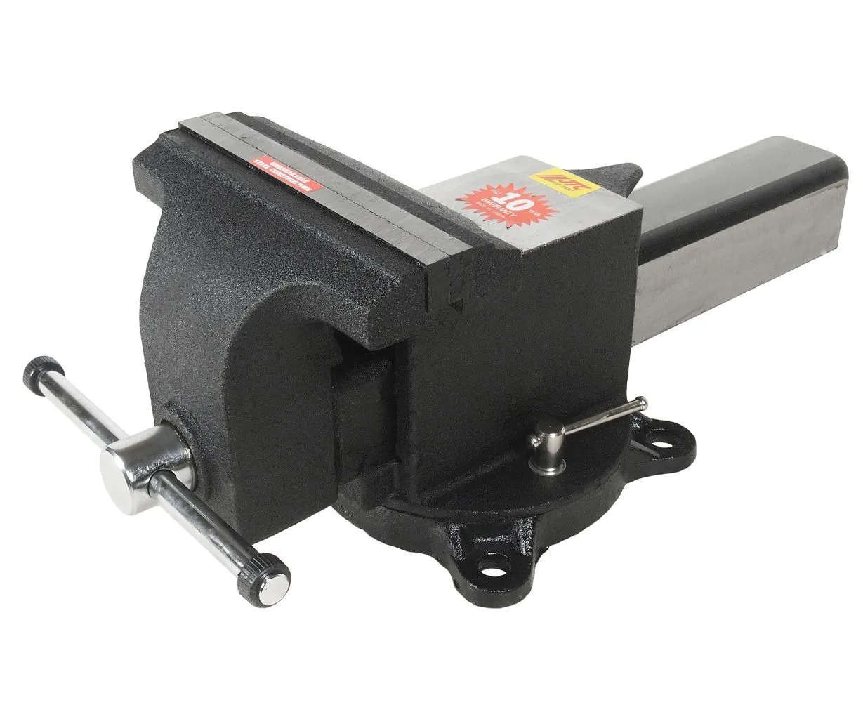 Тиски 200мм (8") поворотные стальные JTC купить