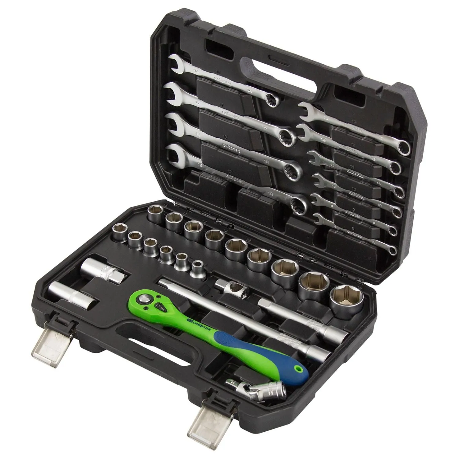 Набор инструментов 32 предмета, CrV, 1/2" Сибртех купить