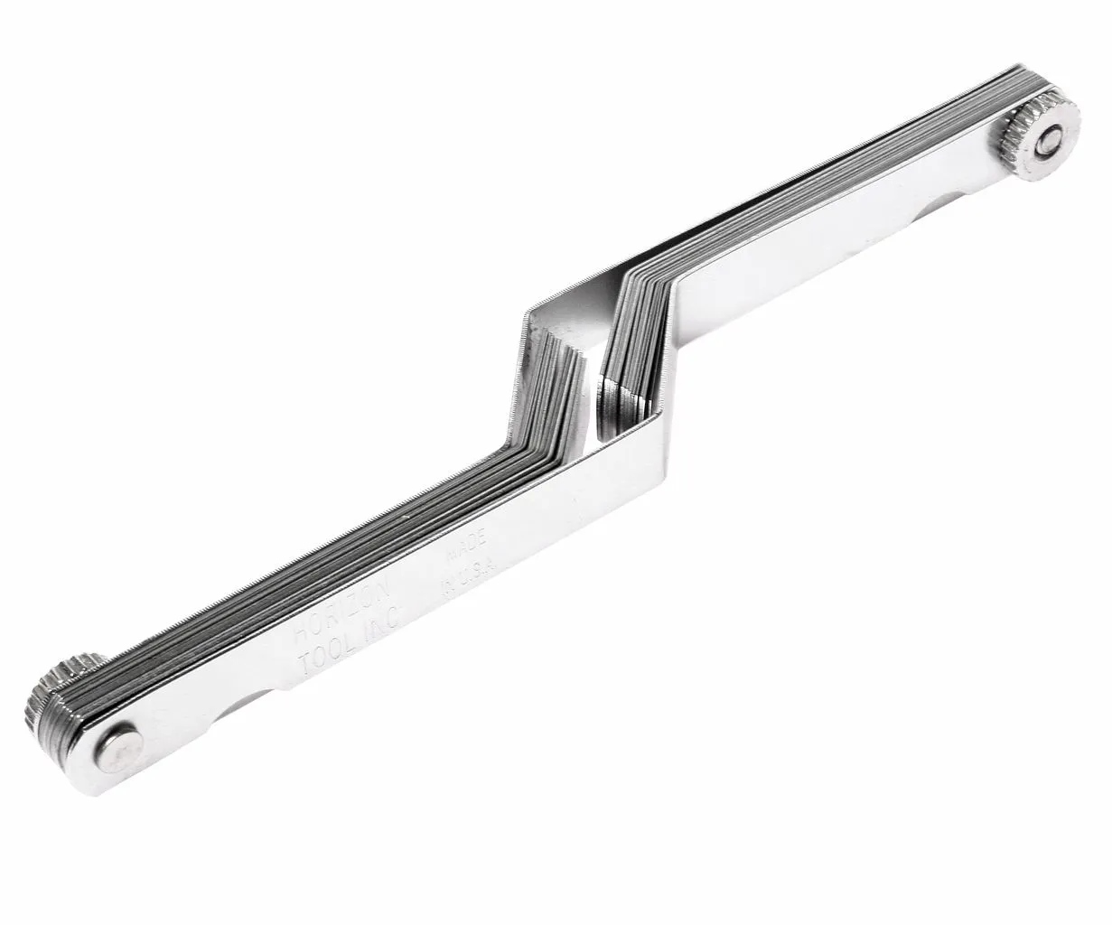 Набор щупов 0.127-0.762мм (0.005"-0.03") изогнутых для установки зазора 26шт. JTC купить