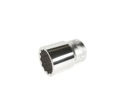 Головка торцевая 1/2" 20мм 12-ти гранная L=38мм JTC