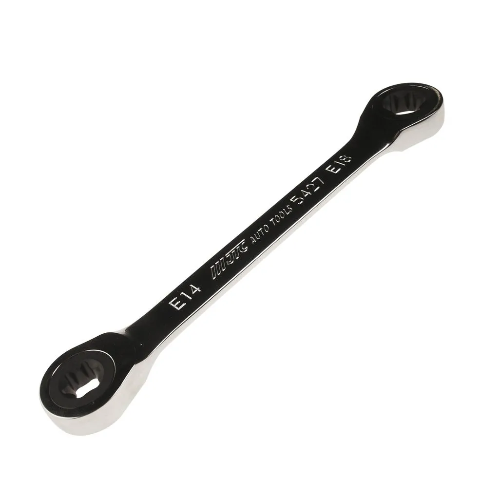 Ключ накидной TORX E14хE18 трещоточный JTC купить
