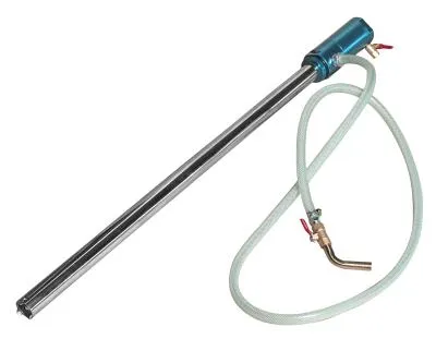 Насос бочковый пневматический 30-100PSI, 7л/мин.,шланг 1/2",вязкость масла 0-120 JTC