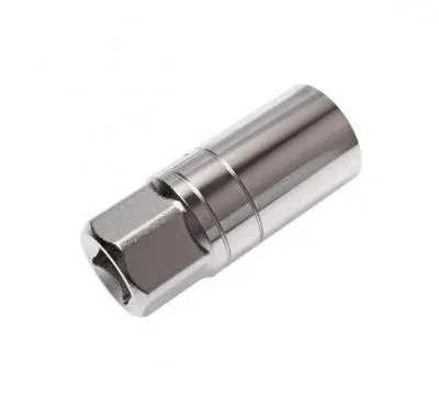 Головка свечная 1/2" 21мм с резиновым фиксатором JTC