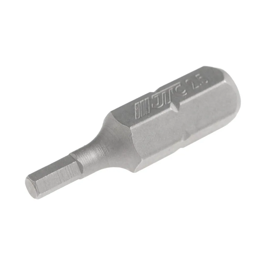 Бита HEX H2.5х25мм 1/4" DR 6-ти гранная S2 JTC купить