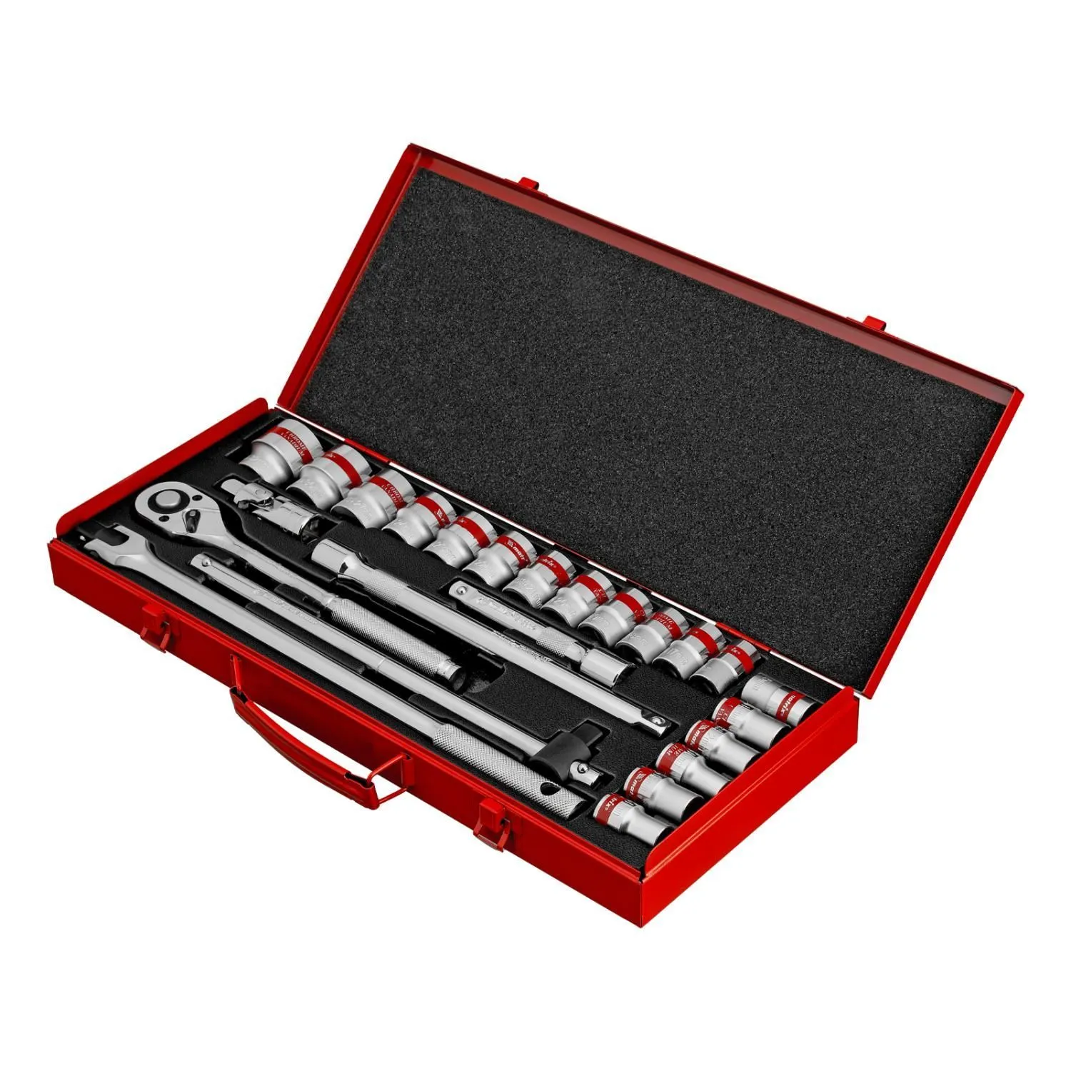 Набор торцевых головок с трещоткой 1/2", 24 предмета Matrix купить