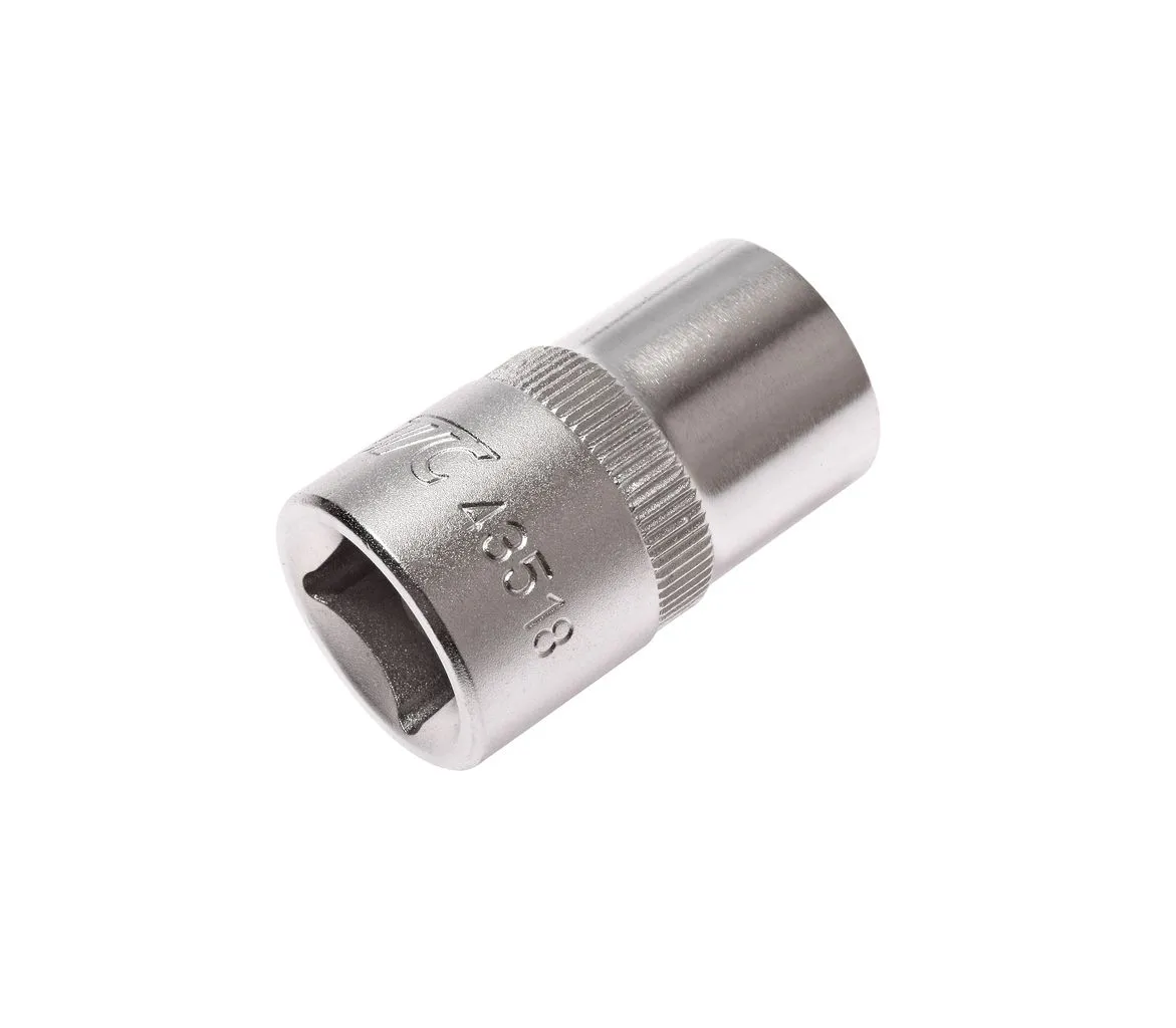 Головка торцевая 1/2" TORX E18 L=38мм JTC фото товара COMPASS MARKET Головка торцевая 1/2" TORX E18 L=38мм JTC купить