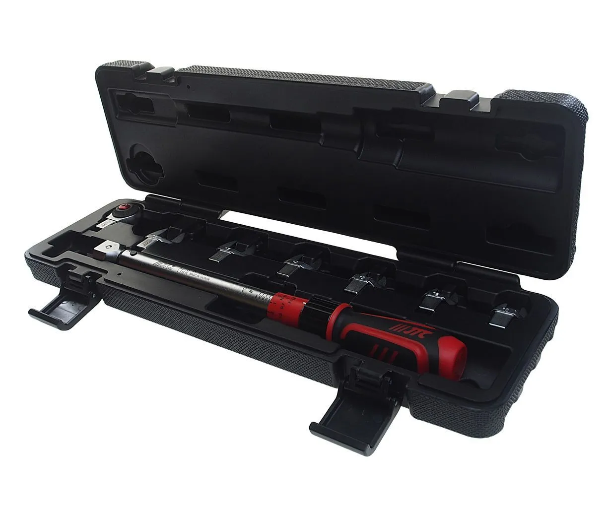 Ключ динамометрический 20-100Нм 9-12мм с рожковыми насадками 10-19мм 8 предметов JTC купить