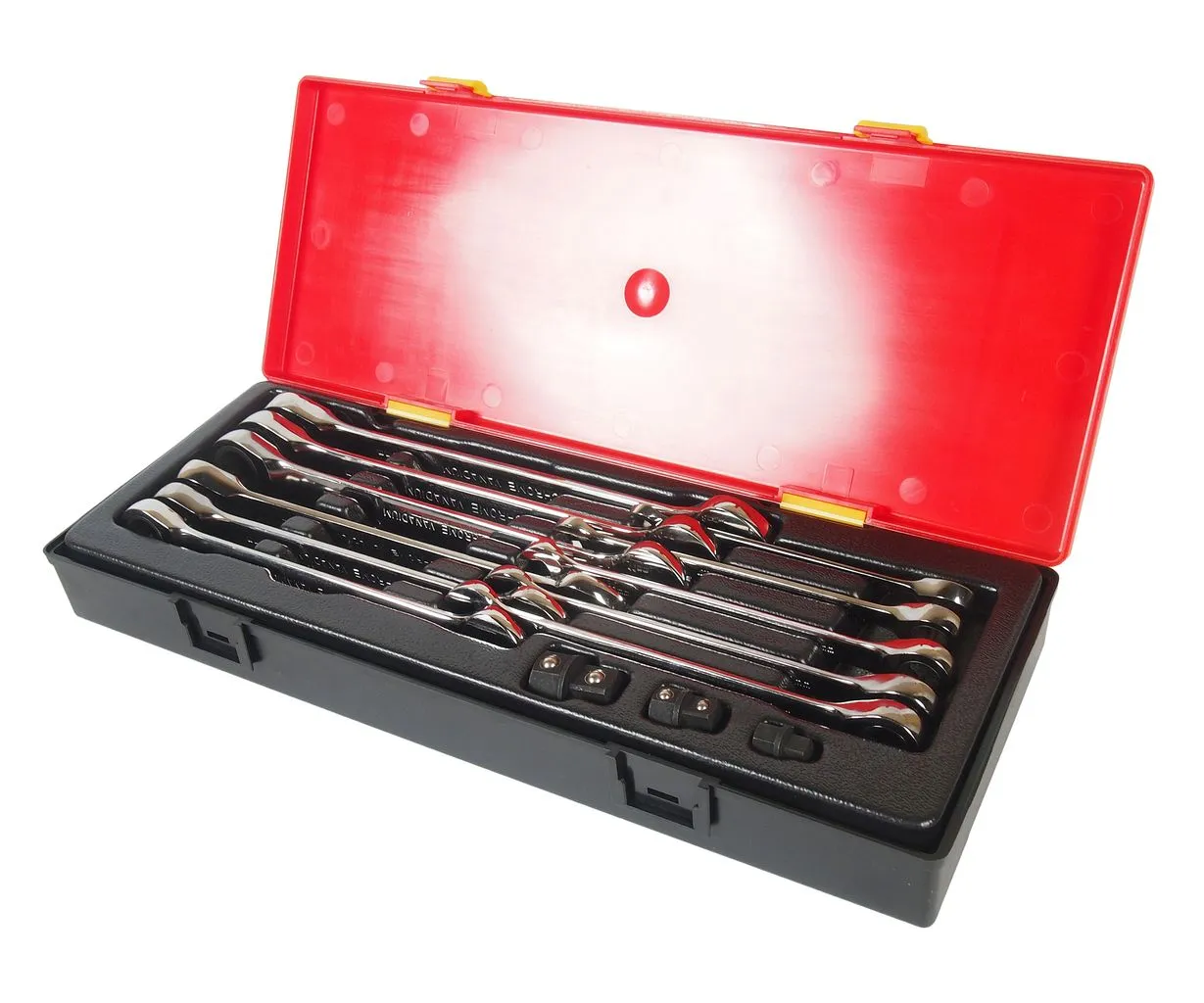 Набор ключей рожково-накидных трещоточных 14 предметов в кейсе JTC купить