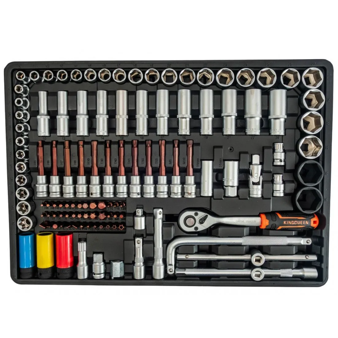 Инструментальная тележка с набором инструментов KINGQUEEN, 487 пред, WIB-190-set купить