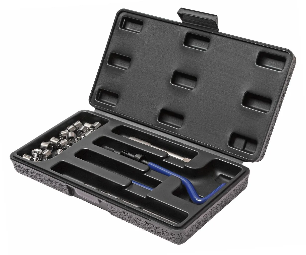 Набор инструментов для восстановления резьбы (вставки М10х1.5, L=13.5мм, 10шт.) 14 предметов JTC купить