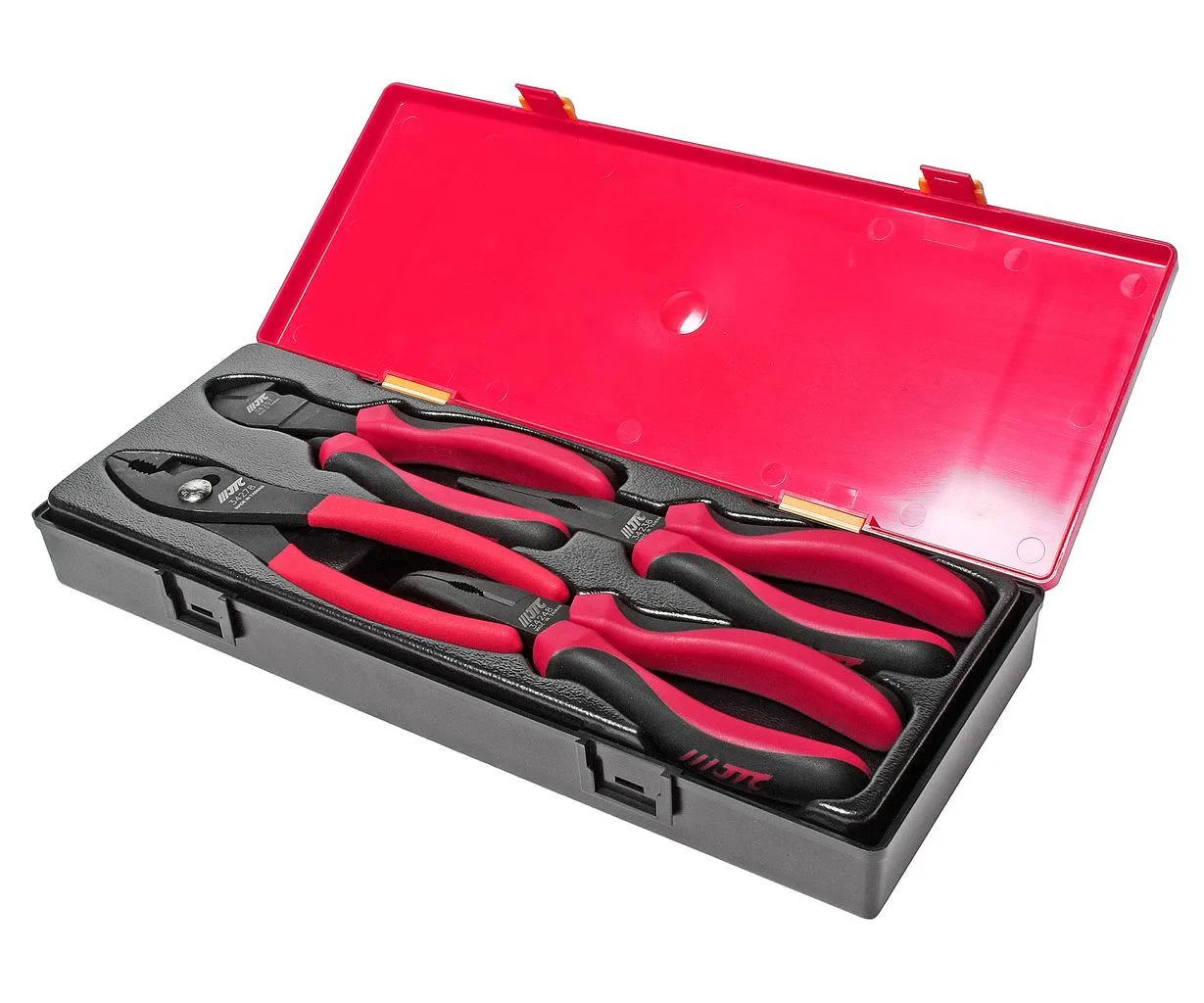 Набор инструментов губцевых 4 предмета (пассатижи, бокорезы) в кейсе JTC купить