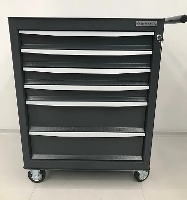 Тележка инструментальная Rossvik T06-7016, 6 выдвижных ящиков, ц/замок, 670*450*930hмм купить