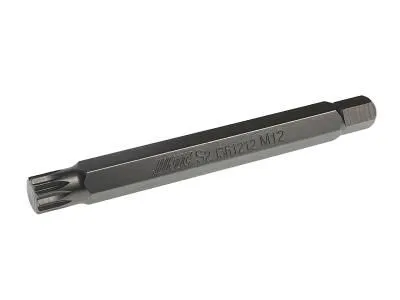 Бита SPLINE M12х120мм 10мм удлиненная S2 JTC