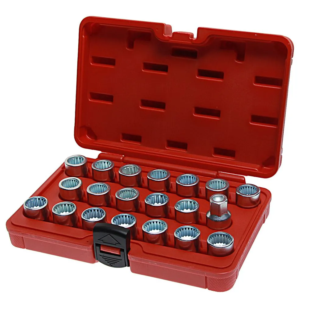 Набор головок для секретных болтов и гаек (VW, AUDI, SEAT, SKODA, PORSCHE) JTC купить