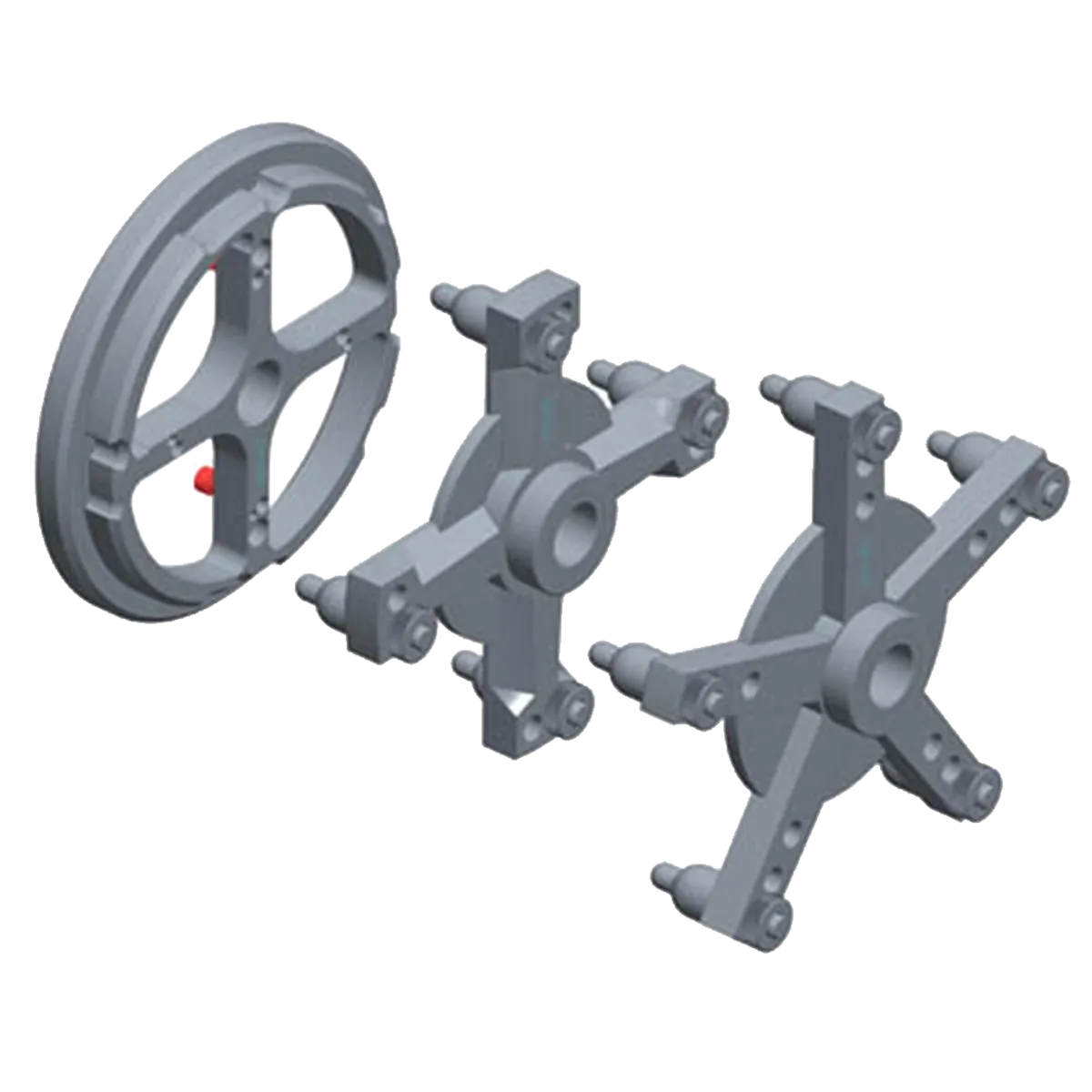 Набор адаптеров для колес грузовых автомобилей