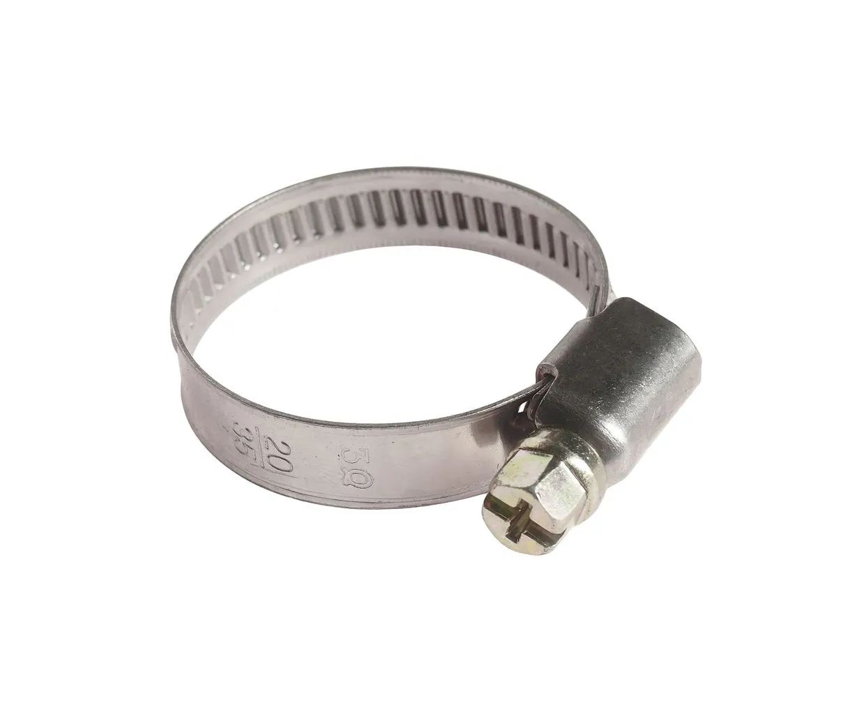 Хомут ленточный 020-035мм (9мм) червячный нержавеющая сталь JTC купить