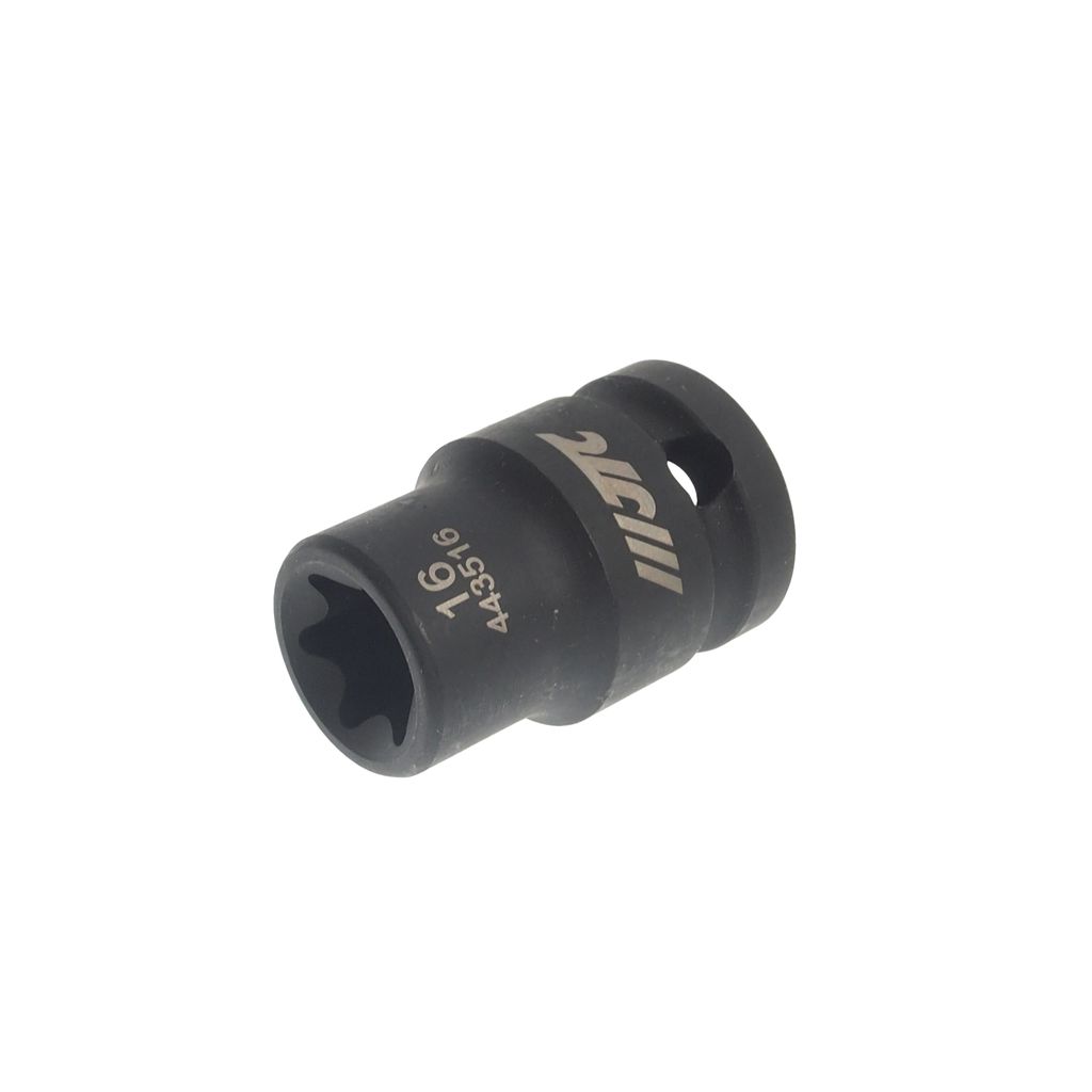 Головка торцевая 1/2" TORX E16 ударная JTC фото товара COMPASS MARKET Головка торцевая 1/2" TORX E16 ударная JTC купить